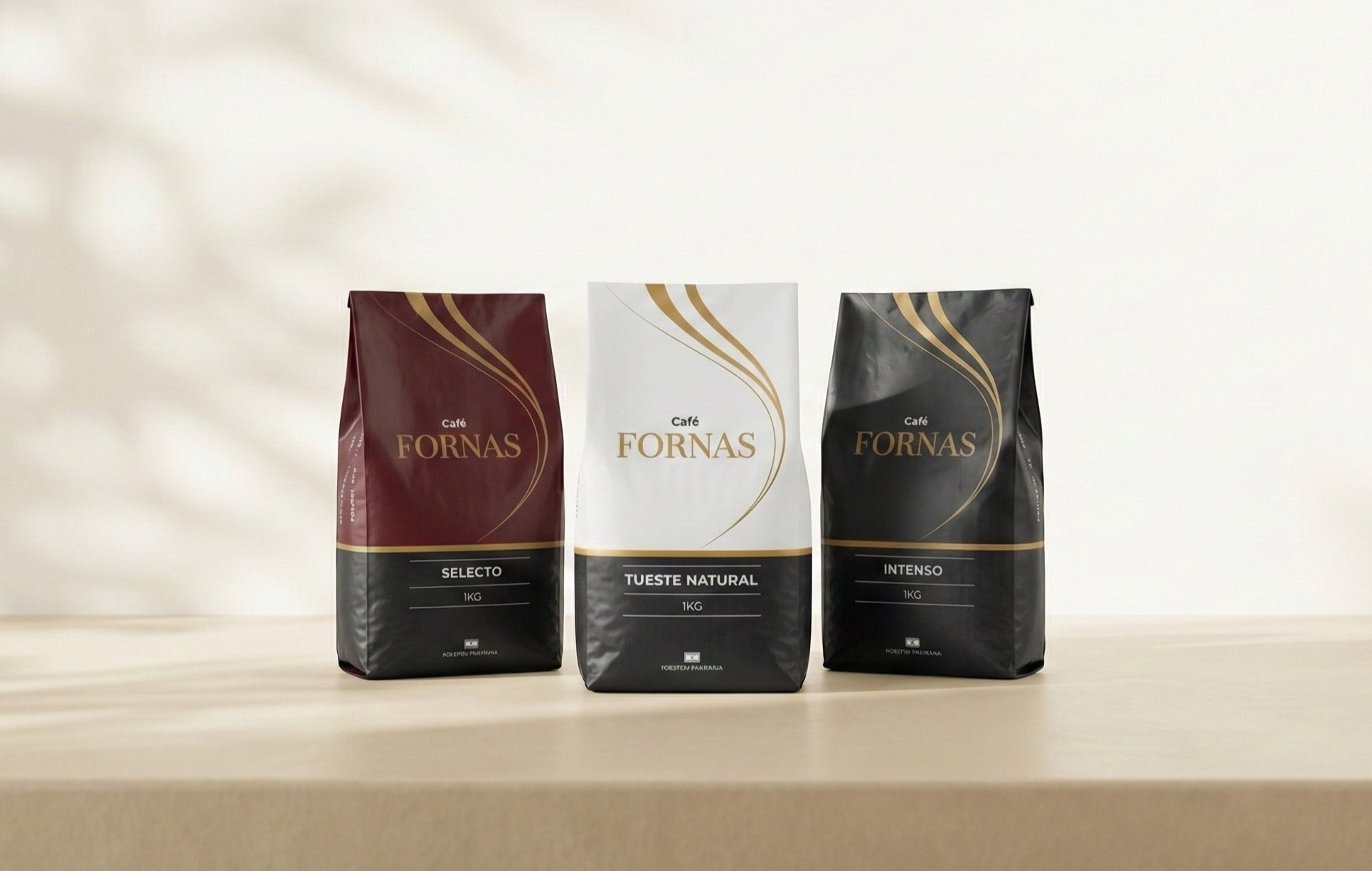 variedades de café fornas - selecto, teste natural e intenso; cafés premium diseñados para acompañar rituales, claridad y estilo de vida consciente.